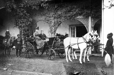 Famiglia Britannica in India da English Photographer